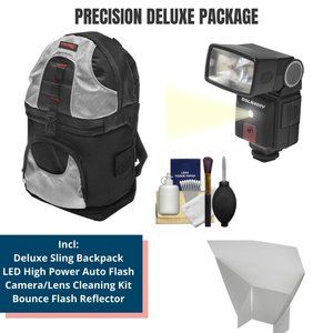 PRECISION Camera Backpack Flash Reflector Cleaning
